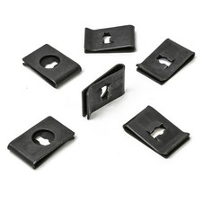 6x Metall Halterungs Klammer
