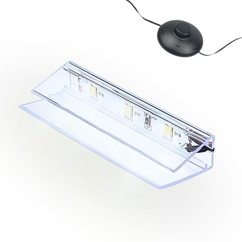 Led glaskantenbeleuchtung clip - led,