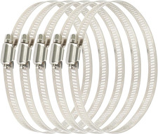 5 PCS 10 cm/100 mm Edelstahl