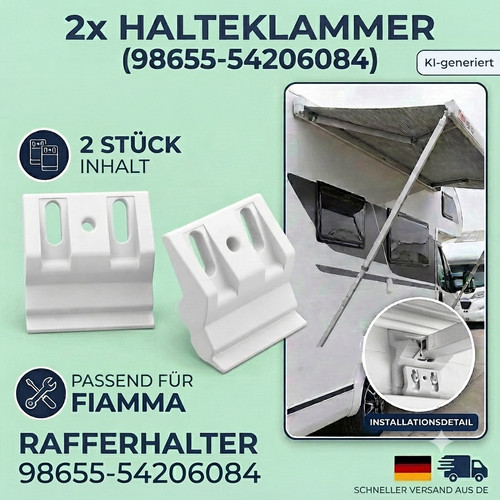 Verstärkte halteklammer - 2x,